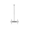 Sunne PL-C62 - Kit di montaggio (supporto a soffitto) - per schermo piatto - Acciaio - Argento - Dimensione schermo: 94-160 cm (37-63