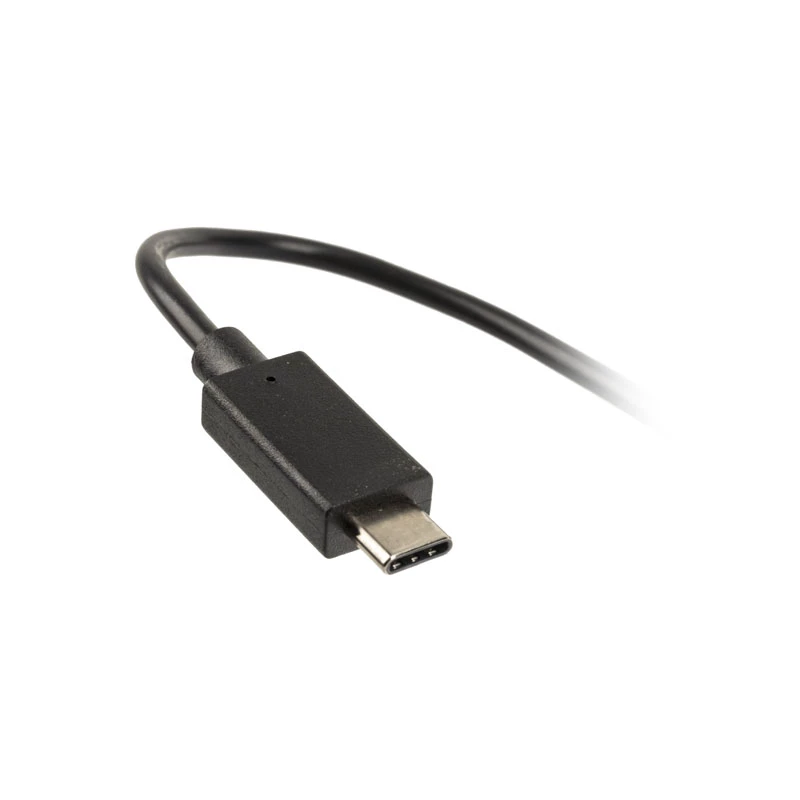 Caricabatterie AC da interno rapido Akasa AK-PK15-02CM — 15W, USB-C 3A, cavo 1,5 m, nero