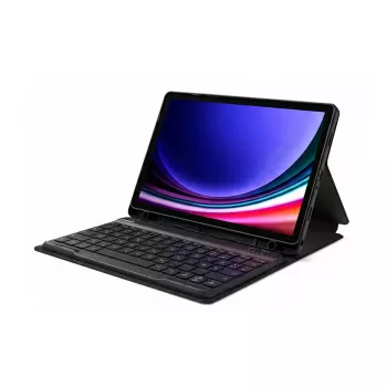 Custodia folio per tablet Inateck N0028_Nero per Galaxy Tab A9+/A9 Plus 27,9 cm (11 pollici) – 3 modalità di supporto, Bluetooth