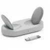 Fractal Design Scape cuffie con filo & wireless archetto musica stazione di ricarica grigio