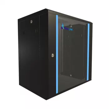 Armadio da parete Extralink Extralink Rackmount cabinet 12U 600x450 nero