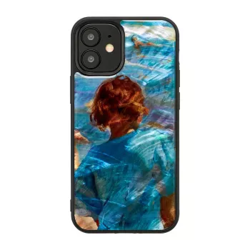 Custodia iKins per Apple iPhone 12 mini con design spiaggia dei bambini