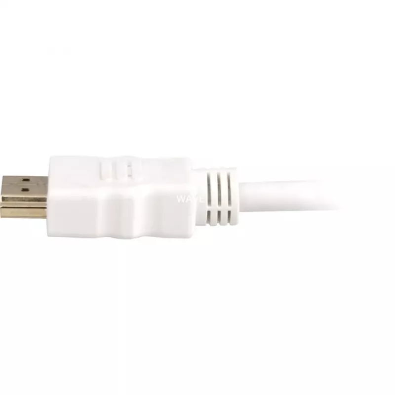 Cavo HDMI High Speed con Ethernet bianco, 2 metri