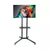 ART STO S-08A Carrello TV mobile con supporto per schermi da 30-65 pollici, max 60 kg