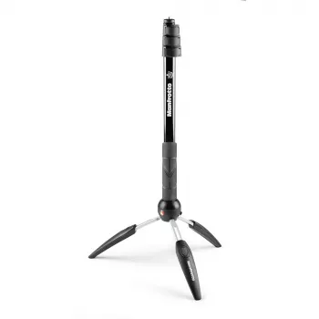 Treppiede Manfrotto Pixi Evo per fotocamere digitali/cinema 3 gambe nero