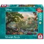Schmidt Spiele 59473 Thomas Kinkade: Disney Il libro della giungla puzzle, 1000 pezzi, 69,3 x 49,3 cm