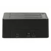 DeLOCK - docking station per HDD vani: 2 - SATA 6Gb/s - 6 Gbit/s - USB 3,1 (Gen 2) - nero (63957)