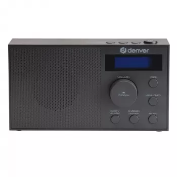 Radio DENVER DAB-51B — radio digitale compatta DAB+/FM/AM, nera