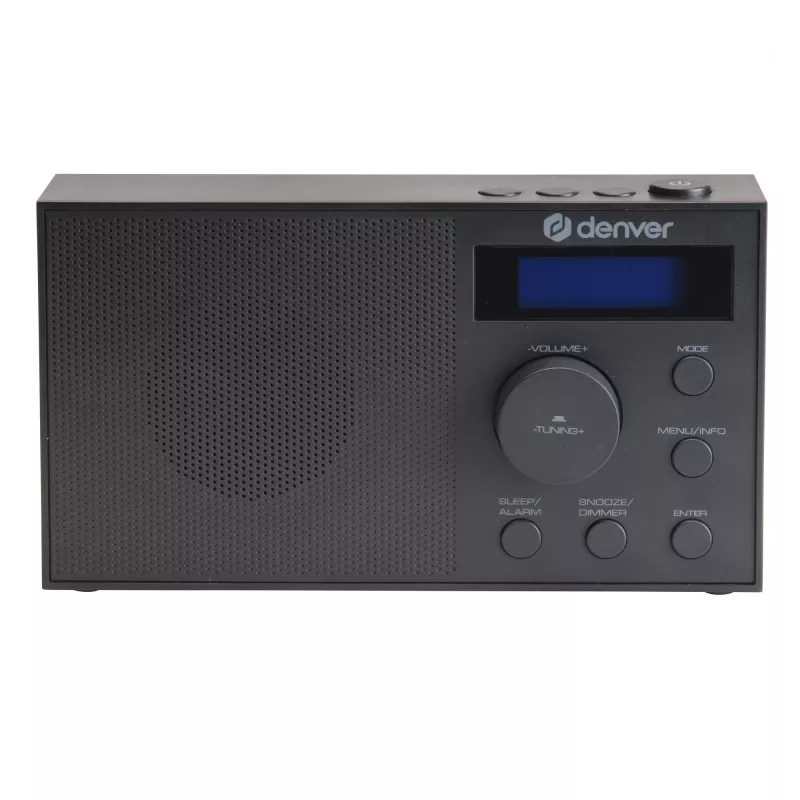 Radio DENVER DAB-51B — radio digitale compatta DAB+/FM/AM, nera