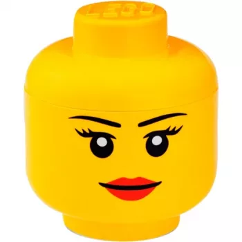 Copenhagen R.C. LEGO contenitore a forma di testa bambina, piccolo | RC40311725 (RC40311725)