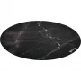 Tappetino protettivo da pavimento per sedie Arozzi Zona Round Floor Pad – nero Marble, tappetino protettivo rotondo per pavimenti duri e moquette