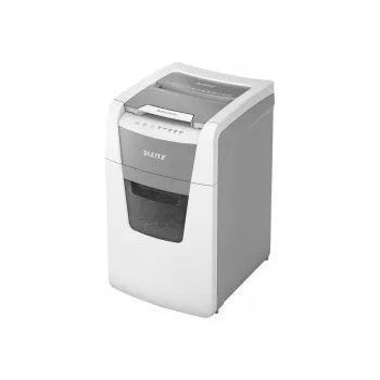 Leitz IQ Autofeed Office 150 distruggidocumenti automatico P4, taglio a particelle, 22 cm, 4 x 30 mm, 44 L, 350 fogli, 55 dB