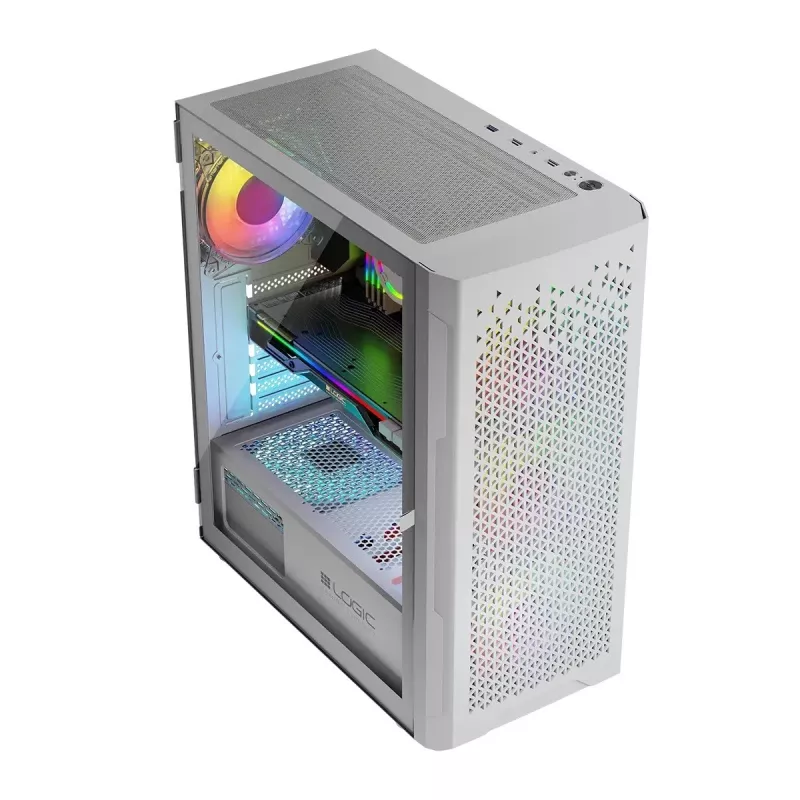 Case Logic ARAMIS ARGB MINIDI USB 3.0 bianco