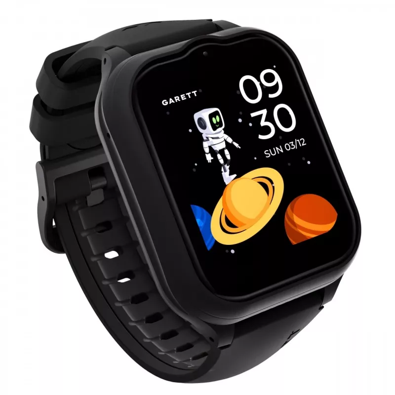 Smartwatch per bambini Garett Kids eSim 4G nero