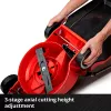 Tosaerba a spinta EINHELL GE-CM 18/30 Li — 18V, 3,0Ah, larghezza di taglio 30 cm, cesto di raccolta 25 L