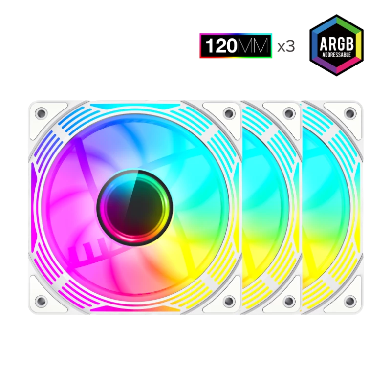 Gamemax | Ventola per case | KF300R BK | Bianco
