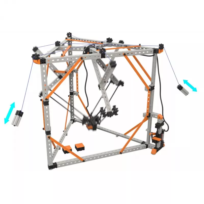 Kit di costruzione Fischertechnik Universal Ultimate 576102 — componenti modulari per l'apprendimento e il prototipaggio