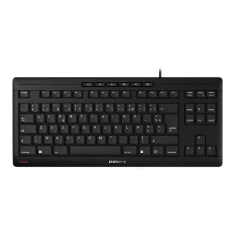 Tastiera CHERRY STREAM TKL universale USB QWERTZ svizzero nero