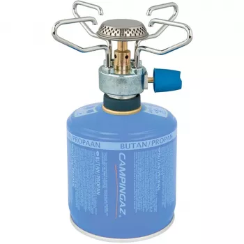 Fornello da campeggio Bleuet Micro Plus, fornello a gas 1,25 kW, modello 2023