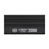 Alimentatore Cooler Master X Mighty Platinum 2000W 230V, ATX 24 poli, 80 PLUS Platinum, nero, ventola 12 cm