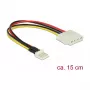 Cavo di alimentazione interno DeLOCK 85456 0,15 m Floppy su Molex