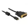 Adattatore cavo video DeLOCK 83585 Micro-HDMI su DVI-D 1 m