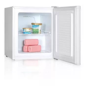 Congelatore MPM 46-ZS-01B, capacità 34 l, bianco, a libera installazione, apertura porta reversibile, 230 V, 41 dB