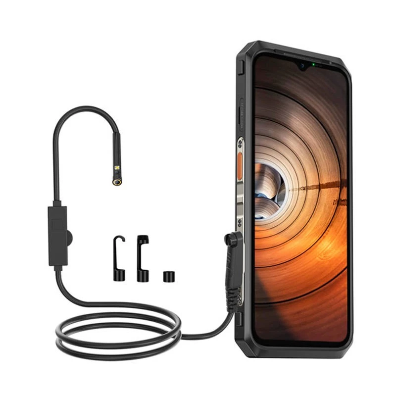 Endoscopio UleFone uSmart E02 UF-EC02 telecamera 720P HD sonda 5,5 mm