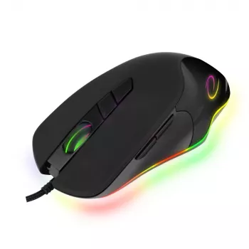 Mouse gaming ottico ESPERANZA EM132 – 7 tasti, 7200 DPI, RGB, destrimani, USB 2.0, cavo 1,5 m
