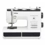 Brother HF27 macchina per cucire, 27 punti, lunghezza del punto fino a 4 mm, braccio libero, infilatore automatico dell'ago, bianca