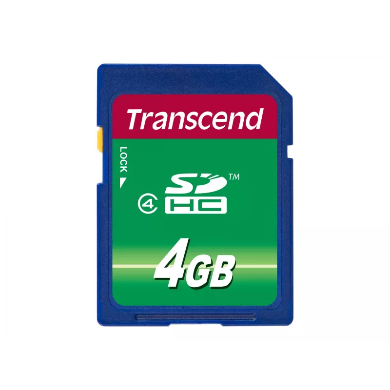 Scheda di memoria Transcend 4GB SDHC TS4GSDHC4
