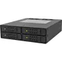 ICY DOCK - ToughArmor - MB994SP-4S - Backplane SAS/SATA II, Trayless, 4x SAS/SATA 2,5 pollici interni su 4x SATA host - alluminio - nero - SAS/SATA 6 Gbit/s - ventola 40 mm