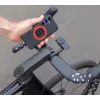 Supporto manubrio bici Quad Lock, nero