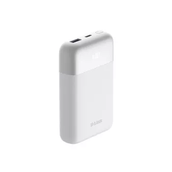 Powerbank D-Link 10000mAh, 10000 mAh, bianco