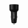 Caricabatterie da auto CANYON OnDrive 60 PD 60W 2xUSB-C — potenza 60W, 2 porte USB-C, nero