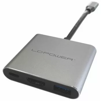 LC-Power LC-HUB-C-MULTI-4-V2 USB-C a USB-A/USB-C/HDMI