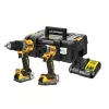 DCD805+DCF850, 2x batteria 1,7AH TSTAK, 18 V