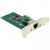 DeLock scheda PCI Express > 1 x Gigabit LAN - adattatore di rete - PCIe 2.1 low-profile - Gigabit Ethernet
