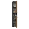 Topeshop NEL I ANT/ART mobile bagno grafite, rovere