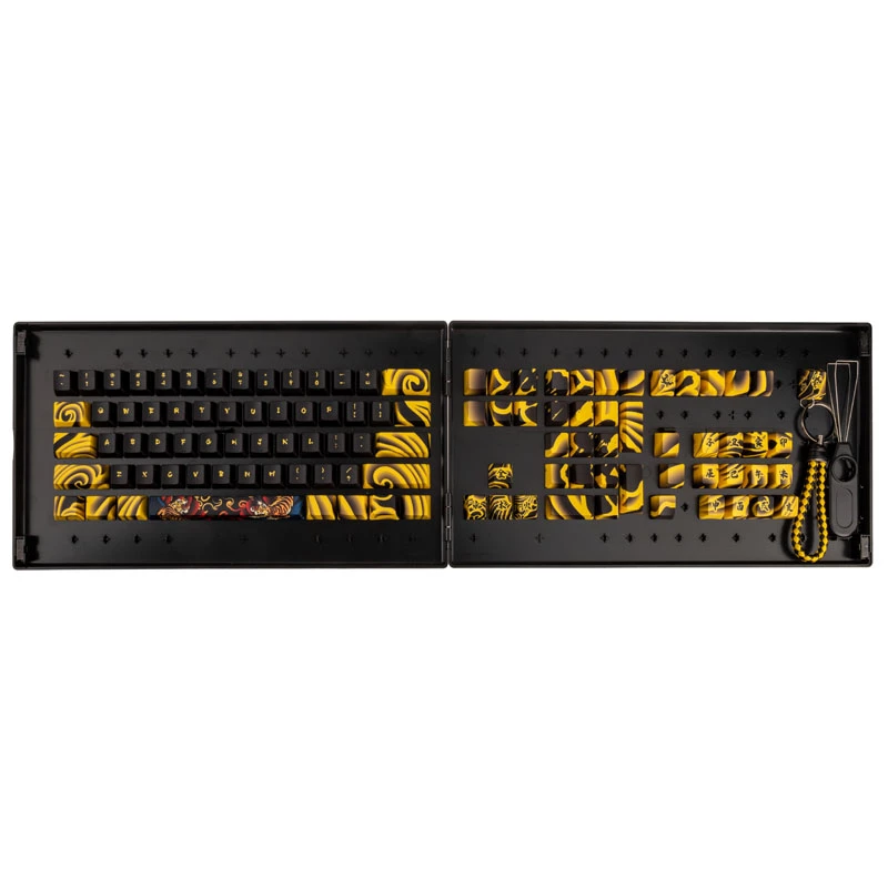 Ducky Traitors TIGER SKETCH Limited set keycap PBT layout US
