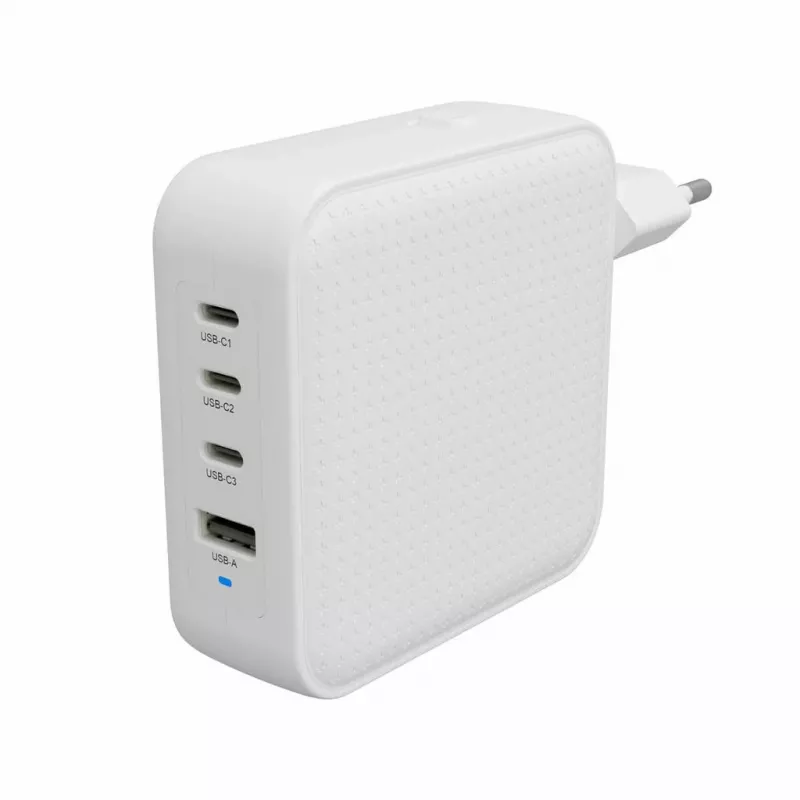Hyper HyperJuice 100W USB-C GaN caricabatterie da viaggio 3C+1A - bianco (HJ1002WHWWGL)