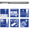 Fineliner Staedtler pigment liner 308 blu 1 pezzo