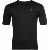 Odlo BL TOP Crew-Neck s/s ACTIVE WARM ECO maglietta uomo, taglia M, nero