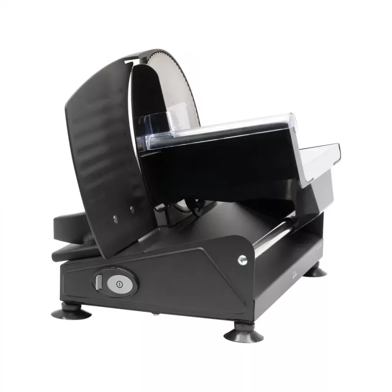 Jata JECF1200 affettatrice elettrica, 200 W, lama in acciaio inox da 190 mm, spessore di taglio 0-15 mm