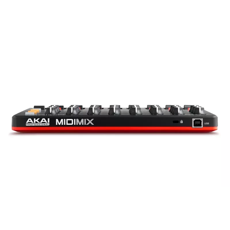 Controller MIDI Akai MidiMix 3 canali nero rosso