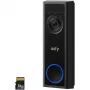 Videocitofono Eufy C31 2K con supporto microSD, 2560×1440, 6500 mAh, con filo e senza fili, nero