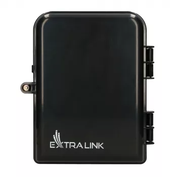 Giunto per fibra ottica Extralink Eliza V2, 16 giunzioni, nero, portata media