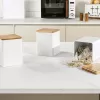 Set contenitori per alimenti Salter BW12898WEU7 bianco, 3 pezzi, contenitori ermetici in varie dimensioni