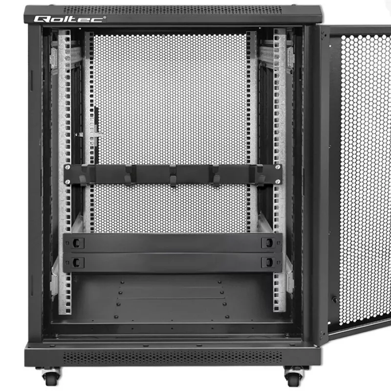 Gestione cavi QOLTEC 54515 1U per rack 19 pollici