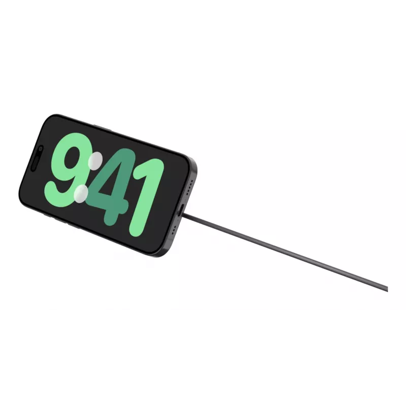 Caricabatterie wireless magnetico pieghevole Qi2 Belkin WIA011KQBK 15W (alimentatore 20W), nero